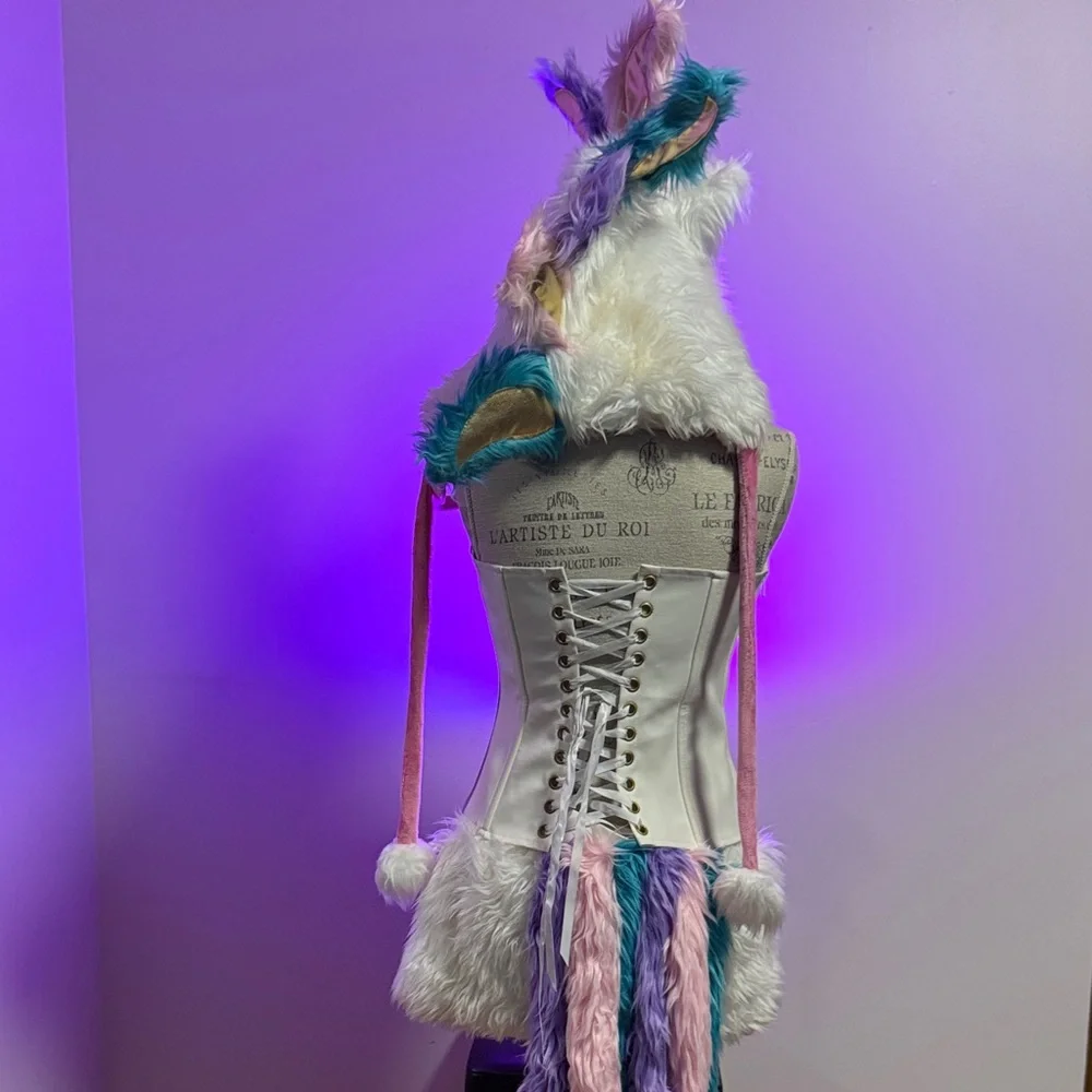 Fantasy Unicorn FULL Costume Large - Picture 3 of 16